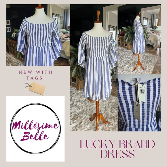 Lucky Brand Off the Shoulder Dress - Picture 3 of 8